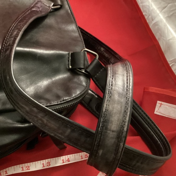 Black KGB Studio black leather purse - Picture 14 of 16